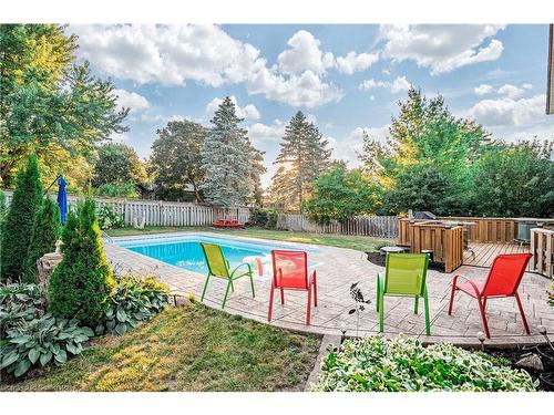 118 Parkedge Street, Guelph/Eramosa, ON - Outdoor With In Ground Pool With Backyard