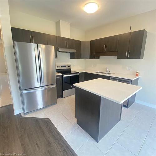 89 Sunflower Place, Welland, ON - Indoor Photo Showing Kitchen With Double Sink