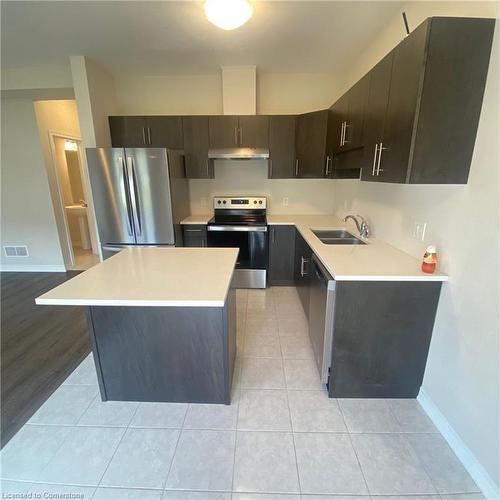 89 Sunflower Place, Welland, ON - Indoor Photo Showing Kitchen With Double Sink With Upgraded Kitchen