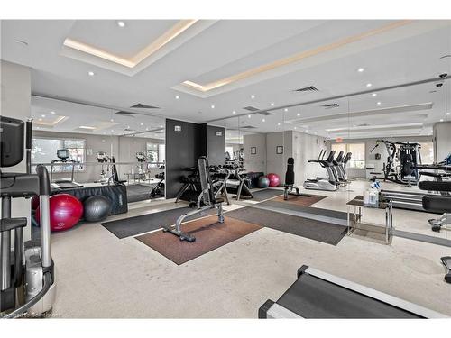 207-5025 Harvard Road, Mississauga, ON - Indoor Photo Showing Gym Room