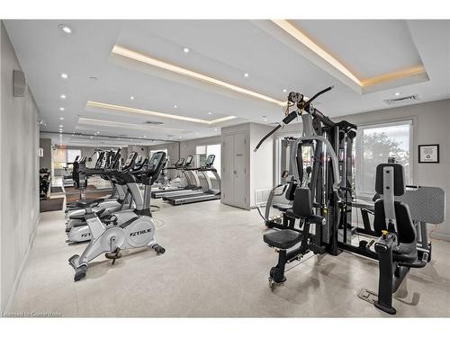 207-5025 Harvard Road, Mississauga, ON - Indoor Photo Showing Gym Room