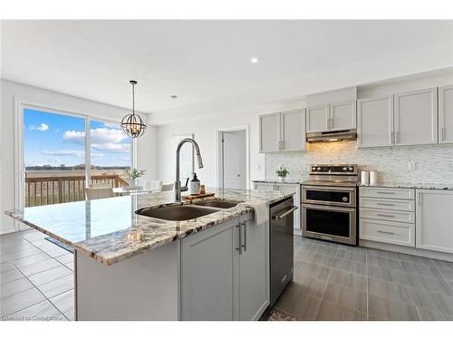 12 Wellers Way, Quinte West, ON - Indoor Photo Showing Kitchen With Double Sink With Upgraded Kitchen