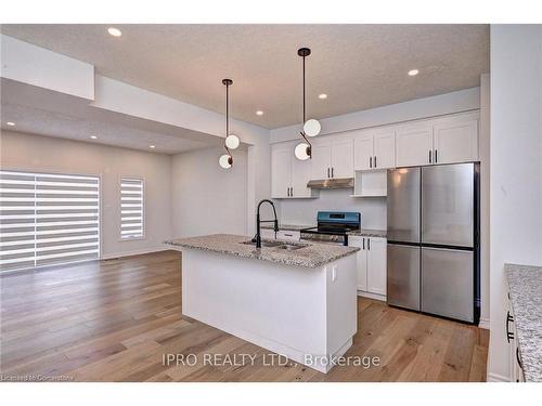 54 Pondcliffe Drive, Kitchener, ON - Indoor Photo Showing Kitchen With Upgraded Kitchen