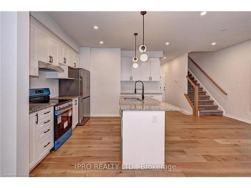 54 Pondcliffe Drive, Kitchener, ON - Indoor Photo Showing Kitchen With Upgraded Kitchen