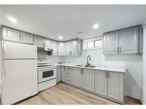 65 Loraine Drive, St. Catharines, ON - Indoor Photo Showing Kitchen With Double Sink