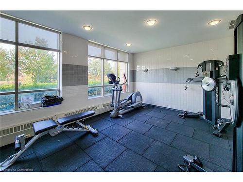 1102-2325 Central Park Drive, Oakville, ON - Indoor Photo Showing Gym Room