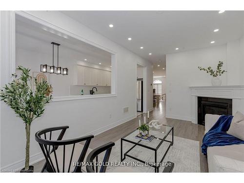 3485 Fourth Line, Oak Heights, ON - Indoor With Fireplace