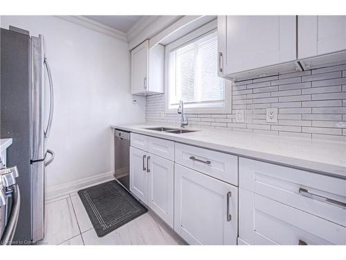 61 Winter Avenue, Cambridge, ON - Indoor Photo Showing Kitchen With Double Sink