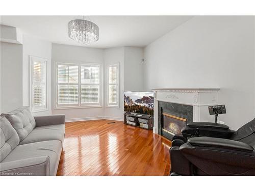 19 Osmond Appleton Road, Markham, ON - Indoor Photo Showing Living Room With Fireplace