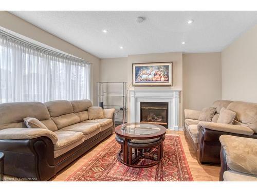 149 Brisdale Drive, Brampton, ON - Indoor Photo Showing Living Room With Fireplace