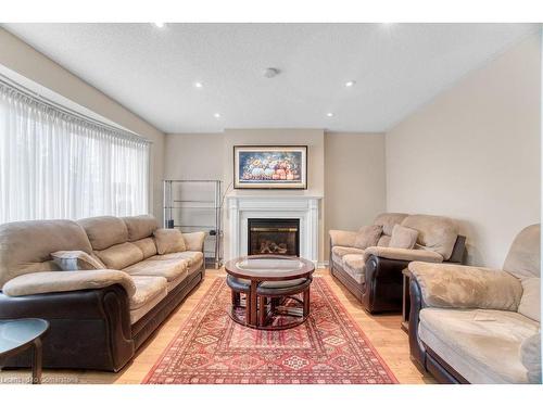 149 Brisdale Drive, Brampton, ON - Indoor Photo Showing Living Room With Fireplace