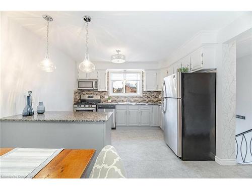 342 Catharine Street N, Hamilton, ON - Indoor Photo Showing Kitchen With Upgraded Kitchen