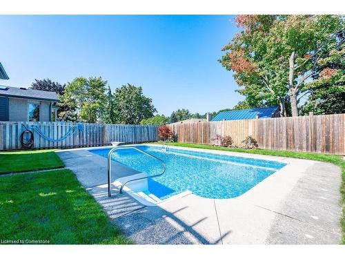 364 Roselawn Place, Waterloo, ON - Outdoor With In Ground Pool With Backyard