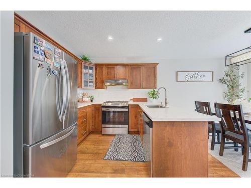 62 Greenway Boulevard, St. Thomas, ON - Indoor Photo Showing Kitchen With Stainless Steel Kitchen