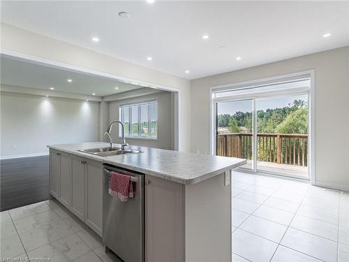 116 Eva Drive, Breslau, ON - Indoor Photo Showing Kitchen With Double Sink