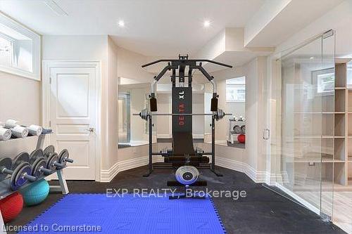 397 Bentley Road, Halton, ON - Indoor Photo Showing Gym Room