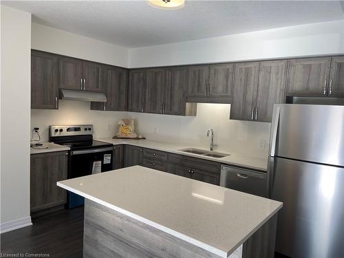 D029-26 Urbane Boulevard, Kitchener, ON - Indoor Photo Showing Kitchen With Double Sink With Upgraded Kitchen