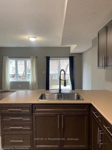 A-447 Stirling Ave South Avenue, Kitchener, ON - Indoor Photo Showing Kitchen With Double Sink