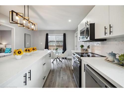 59 Stanley Street, Brantford, ON - Indoor Photo Showing Kitchen With Upgraded Kitchen