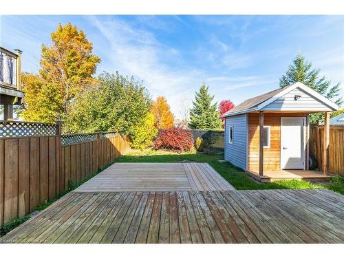 587 Langlaw Drive, Cambridge, ON - Outdoor With Deck Patio Veranda