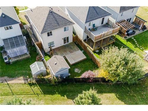 587 Langlaw Drive, Cambridge, ON - Outdoor With Deck Patio Veranda