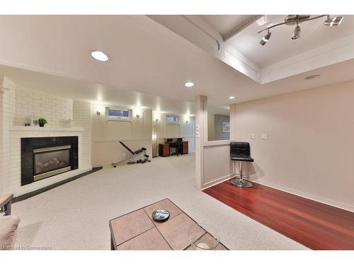 4061 Rolling Valley Drive, Mississauga, ON - Indoor With Fireplace