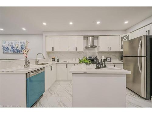 24 Mannel Crescent, Brampton, ON - Indoor Photo Showing Kitchen With Stainless Steel Kitchen