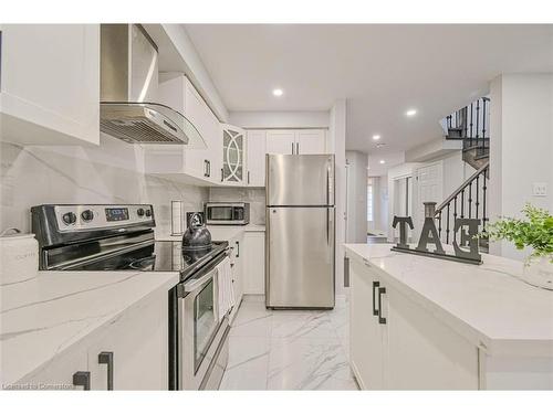 24 Mannel Crescent, Brampton, ON - Indoor Photo Showing Kitchen With Stainless Steel Kitchen