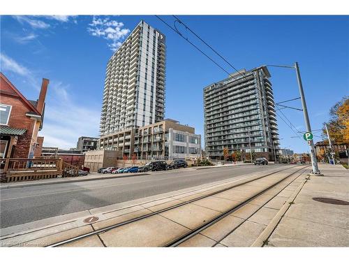 502-55 Duke Street W, Kitchener, ON - Outdoor With Facade