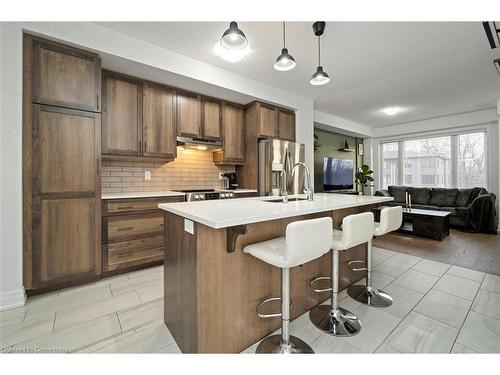 36 Briar Court, Georgetown, ON - Indoor Photo Showing Kitchen With Stainless Steel Kitchen With Upgraded Kitchen