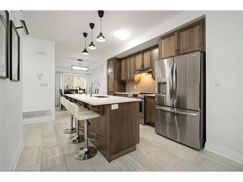 36 Briar Court, Georgetown, ON - Indoor Photo Showing Kitchen With Stainless Steel Kitchen With Upgraded Kitchen