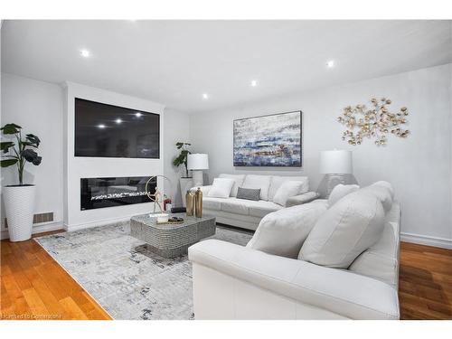 3070 Meadowgate Boulevard, London, ON - Indoor Photo Showing Living Room With Fireplace