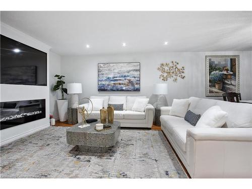 3070 Meadowgate Boulevard, London, ON - Indoor Photo Showing Living Room With Fireplace