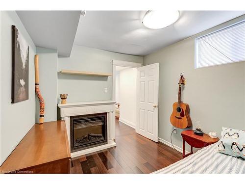 108 Corby Crescent, Brampton, ON - Indoor Photo Showing Bedroom With Fireplace