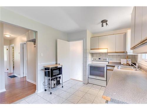 108 Corby Crescent, Brampton, ON - Indoor Photo Showing Kitchen With Double Sink