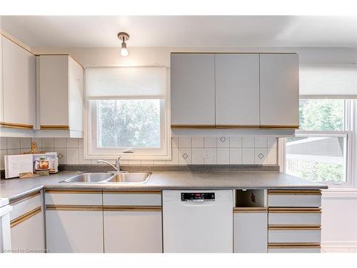 108 Corby Crescent, Brampton, ON - Indoor Photo Showing Kitchen With Double Sink