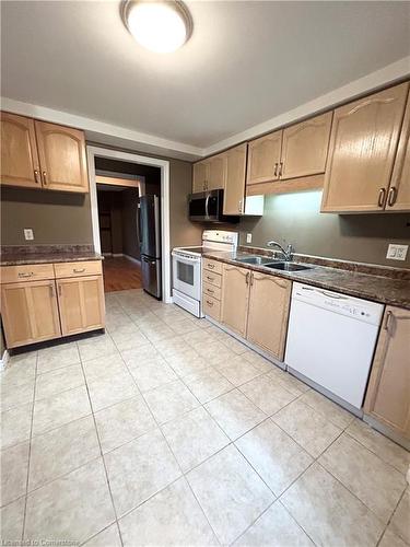 276 Benesfort Crescent, Kitchener, ON - Indoor Photo Showing Kitchen With Double Sink