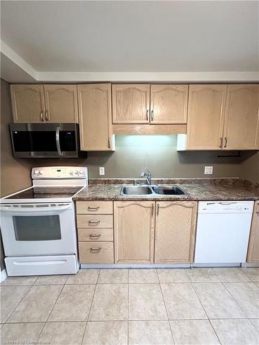 276 Benesfort Crescent, Kitchener, ON - Indoor Photo Showing Kitchen With Double Sink