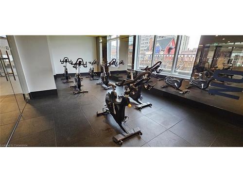 409-55 Duke Street W, Kitchener, ON - Indoor Photo Showing Gym Room