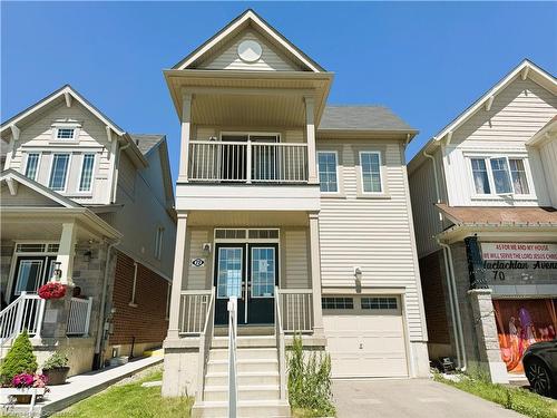 72 Maclachlan Avenue, Haldimand, ON - Outdoor With Balcony With Facade