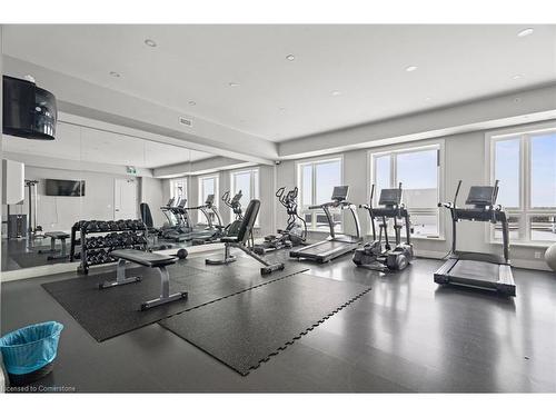 203-650 Sauve Street, Milton, ON - Indoor Photo Showing Gym Room