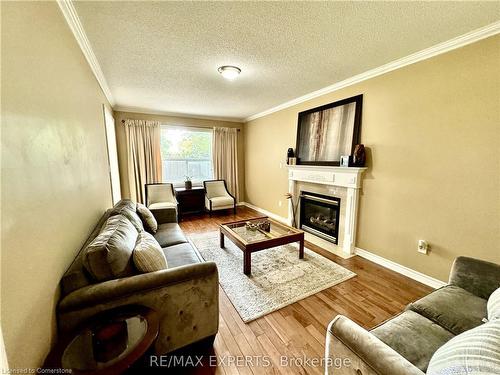 23 Kingsridge Road, Barrie, ON - Indoor Photo Showing Living Room With Fireplace