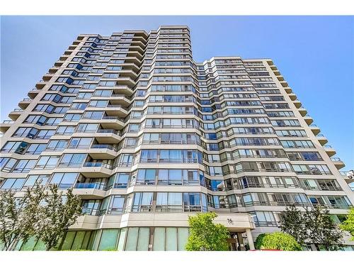 1203-75 King Street E, Mississauga, ON - Outdoor With Balcony With Facade