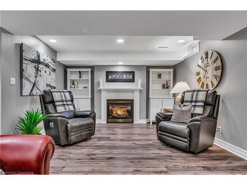 1601 Wintergrove Gardens, Mississauga, ON - Indoor Photo Showing Other Room With Fireplace