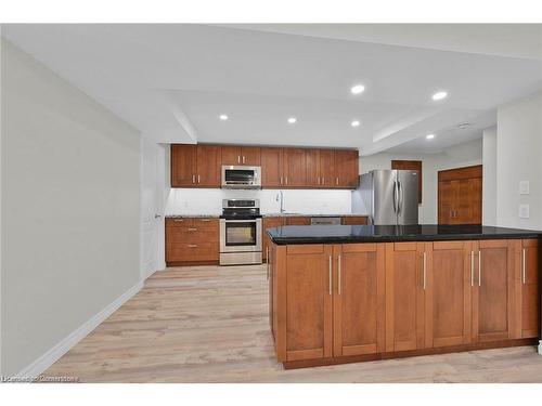 Lower-455 Brigadoon Drive, Hamilton, ON - Indoor Photo Showing Kitchen