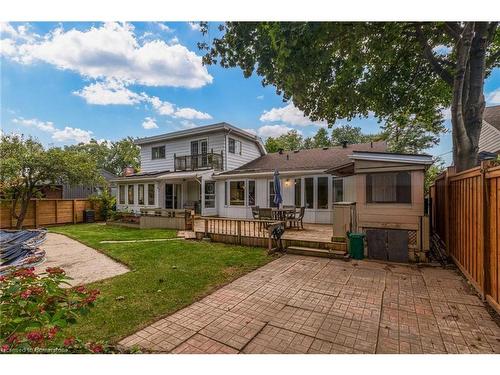 597 Vanderburgh Drive, Burlington, ON - Outdoor With Deck Patio Veranda