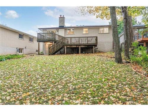 Upper-604 Glen Forrest Boulevard, Waterloo, ON - Outdoor With Deck Patio Veranda With Exterior