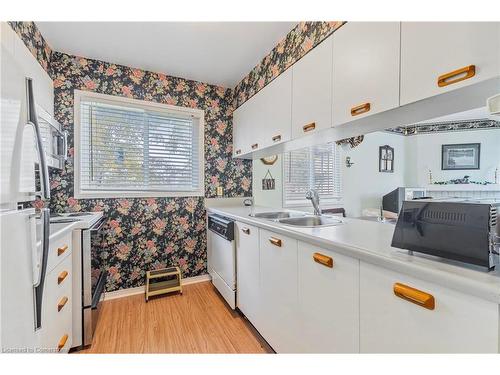 1-31 Laguna Parkway, Brechin, ON - Indoor Photo Showing Kitchen With Double Sink