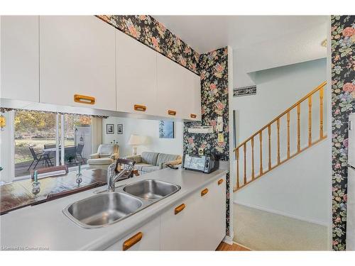 1-31 Laguna Parkway, Brechin, ON - Indoor Photo Showing Kitchen With Double Sink