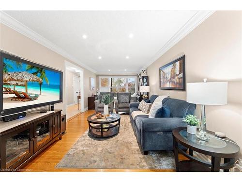 1639 Glen Rutley Circle, Mississauga, ON - Indoor Photo Showing Living Room